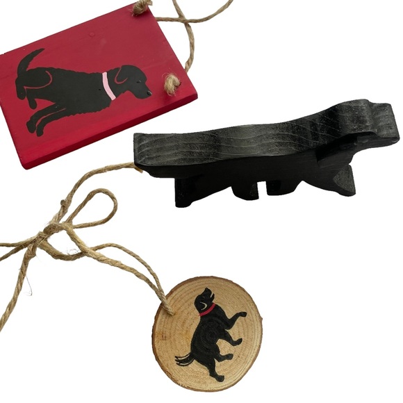 Black Retriever Dog Bundle - Handcrafted NEW - Picture 6 of 8